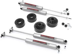 img 3 attached to Enhanced Performance Lift Kit: Rough Country 1.75&#34; for Jeep Wrangler JK (2007-2018) - Model 65130