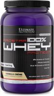 ultimate nutrition prostar whey protein vanilla creme 2 lbs: pure fitness fuel for optimal results! logo