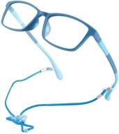 👓 feisedy kids blue light blocking glasses: flexible tpee rubber nerd eyewear for boys and girls (ages 3-13) b2630 logo