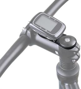img 3 attached to 🚴 Thinvik Aluminum Alloy Bike Computer Stem Mount for Garmin Edge - Angle Adjustable with Hinge Feature, compatible with 1030, 1000, 820, 810, 800, 520, 510, 500, 25