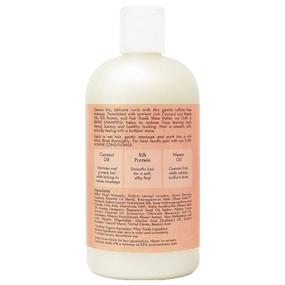 img 3 attached to SheaMoisture Curl & Shine Coconut Shampoo for Curly Hair - Coconut & Hibiscus, Paraben-Free Shampoo, 13 Oz