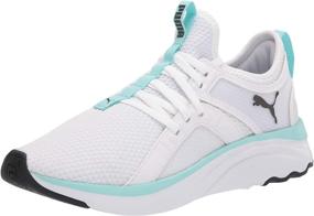 img 4 attached to PUMA SOFTRIDE Sophia Sneaker White Sun Girls' Shoes in Athletic
