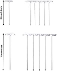 img 3 attached to TopWigy T Pins Sizes Holding Extensions