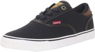 levis shoes ethan perf brown men's shoes logo