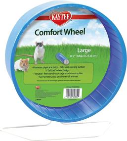 img 4 attached to Kaytee Comfort Exercise Wheel Colors