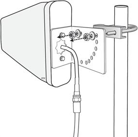 img 3 attached to SureCall Adjustable 20-Inch J-Bar Outdoor 📡 Antenna Mounting Pole with External J-Pipe Mount