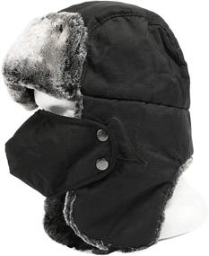 img 3 attached to 🧤 Ultimate Performance Russian Ushanka Trapper Gloves for Skiing - Stay Warm and Stylish on the Slopes!