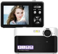 📷 compact 30mp digital camera with 2.7 inch lcd screen and zoom – ideal for vlogging, adults, kids, beginners логотип