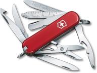 🔪 58-мм карманный нож minichamp с многофункциональным инструментом victorinox swiss army логотип