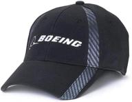 🧢 boeing carbon fiber print hat in black - w boe 350-blk logo