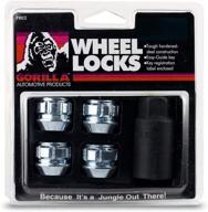 gorilla automotive 78601f ford wheel locks - open end design with washers (14mm x 2.00 thread size) logo