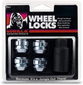 img 3 attached to Gorilla Automotive 78601F Ford Wheel Locks - Open End Design with Washers (14mm x 2.00 Thread Size)