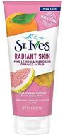🍋 st. ives pink lemon and mandarin orange face scrub - radiant skin formula, 6 oz (pack of 6) logo
