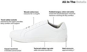 img 1 attached to 👟 Vegan Leather Classic Sneaker by Voet