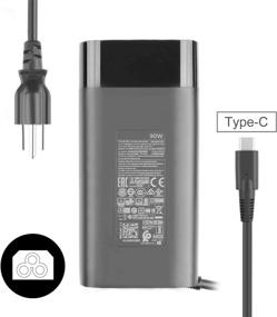 img 2 attached to HP TPN-DA08 904082-003 904144-850 ADP-90FE Notebook AC Adapter - High-Quality 90W Type C Charger with Original New 20V 4.5A Power