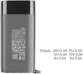 img 3 attached to HP TPN-DA08 904082-003 904144-850 ADP-90FE Notebook AC Adapter - High-Quality 90W Type C Charger with Original New 20V 4.5A Power