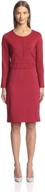 👗 society new york women's dress with seams detail logo