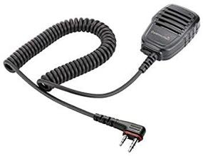 img 3 attached to Enhanced Compact Speaker Mic for Icom Radios IC-DPR3 ID-31A ID-31E ID-51A ID-51E, HM-186LS Replacement, Durable Cable, Shoulder Microphone