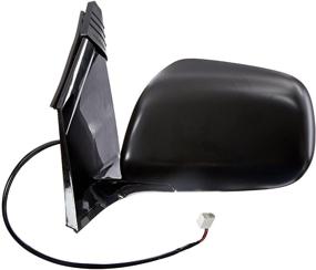 img 1 attached to 🔍 Sherman Replacement Side Mirror for Lexus RX330, RX350, RX400H - Driver's Outside Rear View Mirror (Partslink LX1320106)