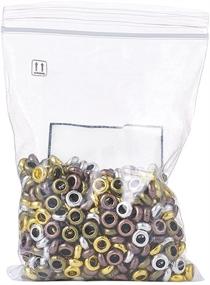 img 1 attached to 💍 520pcs Tibetan Metal Spacer Beads 7x3mm with Large Hole, Mixed Color Rondelle - Kissitty