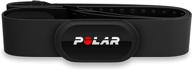 polar h10 hr sensor: bluetooth enabled, 🏋️ black, m-xxl – advanced accuracy for heart rate monitoring logo