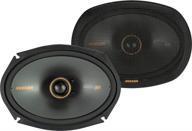 🔊 автомобильная аудиосистема kicker ks series 47ksc6904 - коаксиальные динамики 6x9 дюймов, мощность 15-150 вт rms, замена заводской звуковой системы, пара логотип