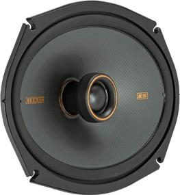 img 1 attached to 🔊 Автомобильная аудиосистема Kicker KS Series 47KSC6904 - коаксиальные динамики 6x9 дюймов, мощность 15-150 Вт RMS, замена заводской звуковой системы, пара