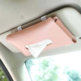 img 4 attached to 🎀 Refillable Car Visor Mask Holder in Pink for up to (20) 3-ply Masks