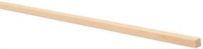 img 2 attached to 🪵 Woodpeckers Wood Square Dowel Rods 1/4-inch x 36 Pack of 10 - Craft Sticks for Woodworking and Crafts