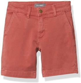 img 1 attached to DL1961 Jacob Toddler Chino Medallion Boys' Clothing for Shorts