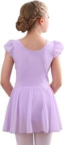 img 3 attached to Stelle Ballet Leotard Gymnastics Toddler Girls' Clothing for Active