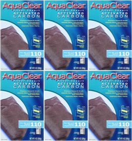 img 3 attached to 🐠 Hagen AquaClear 9-Ounce 6-Pack Activated Carbon Water Filters for Aquariums