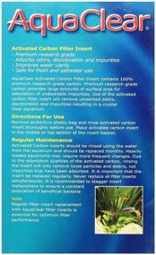 img 1 attached to 🐠 Hagen AquaClear 9-Ounce 6-Pack Activated Carbon Water Filters for Aquariums