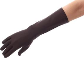 img 2 attached to 🧤 Belle Matte Satin Gloves: Women's Special Occasion Accessories