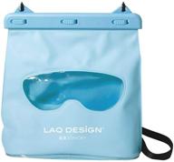🌊 stay dry and organized: laq design perspective waterproof storage bag for kayaking and beach - keep your valuables safe and dry with secure closure and shoulder strap логотип