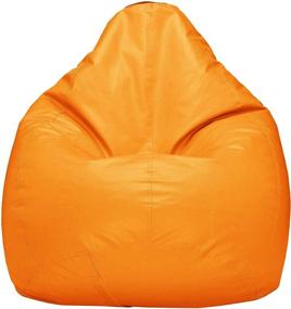 img 4 attached to 🪑 Organizing Leatherette Material Kids' Bean Bag for Home Store in Kids' Furniture