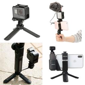 img 1 attached to 📷 ULANZI Mini Gimbal Tripod Stand - 1/4'' Screw Mount for DJI OSMO Mobile 2, OSMO Pocket, Zhiyun Smooth q 4, Moza Feiyu Vimble 2, Hohem, and More Stabilizer Accessories