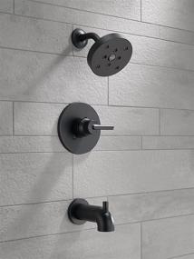 img 3 attached to 🚿 Enhance Your Bathroom with the Delta Trinsic Tub and Shower Trim Kit in Matte Black