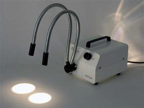 img 2 attached to 💡 150W Dual Gooseneck Fiber Optic Microscope Light Illuminator from Amscope HL150-AY