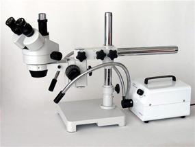 img 1 attached to 💡 150W Dual Gooseneck Fiber Optic Microscope Light Illuminator from Amscope HL150-AY