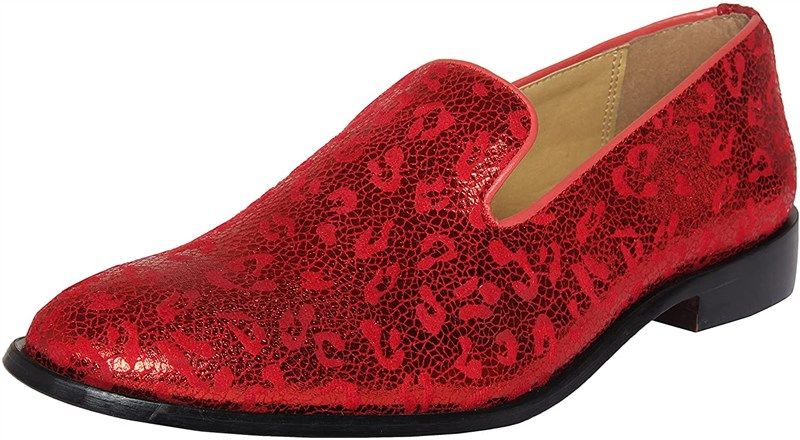 liberty leather padded footbed tassels 로고
