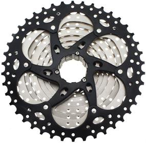 img 1 attached to 🚵 CYSKY 10 Speed Cassette 11-42 for Mountain Bike, Road Bicycle - Lightweight & Compatible with SRAM, Shimano, Sunrace Freehub Body