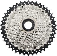 🚵 cysky 10 speed cassette 11-42 for mountain bike, road bicycle - lightweight & compatible with sram, shimano, sunrace freehub body logo