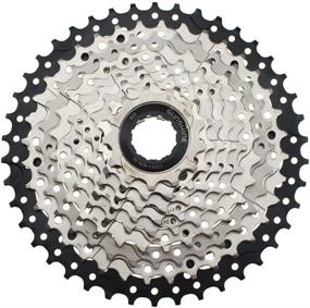 img 4 attached to 🚵 CYSKY 10 Speed Cassette 11-42 for Mountain Bike, Road Bicycle - Lightweight & Compatible with SRAM, Shimano, Sunrace Freehub Body