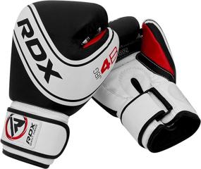 img 2 attached to 🥊 RDX Kids Boxing Gloves: 6oz 4oz Junior Training Mitts for Muay Thai Sparring MMA Kickboxing Fighting and Youth Games Fun