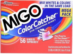 img 4 attached to 🎨 MIGO Color Catcher Sheets - 56 Count