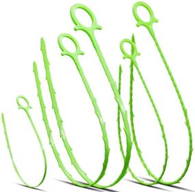 img 4 attached to 🚿 Efficient Hair Drain Snake and 5-Pack Clog Remover Cleaning Tool - MUSMU 5 in 1 (Green)