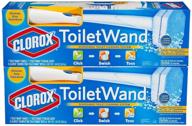 🚽 clorox toiletwand disposable toilet cleaning starter kit (2-pack) - enhanced seo logo