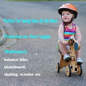 img 1 attached to 🚲 Bavilk Toddler Kids Multi-Sport Helmet - Enhanced Protection for Skateboarding, Scooting, Skating, and Biking