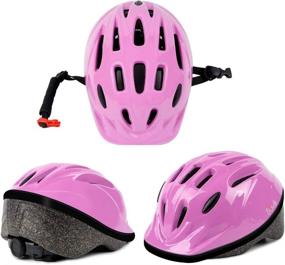 img 3 attached to 🚲 Bavilk Toddler Kids Multi-Sport Helmet - Enhanced Protection for Skateboarding, Scooting, Skating, and Biking